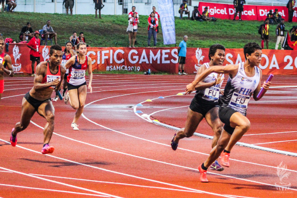 Fiji triumph in relay double gold as track events conclude