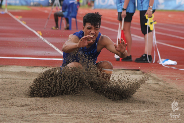 Samoa gold long jump